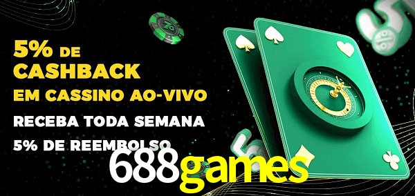 Promoções do cassino ao Vivo 688games